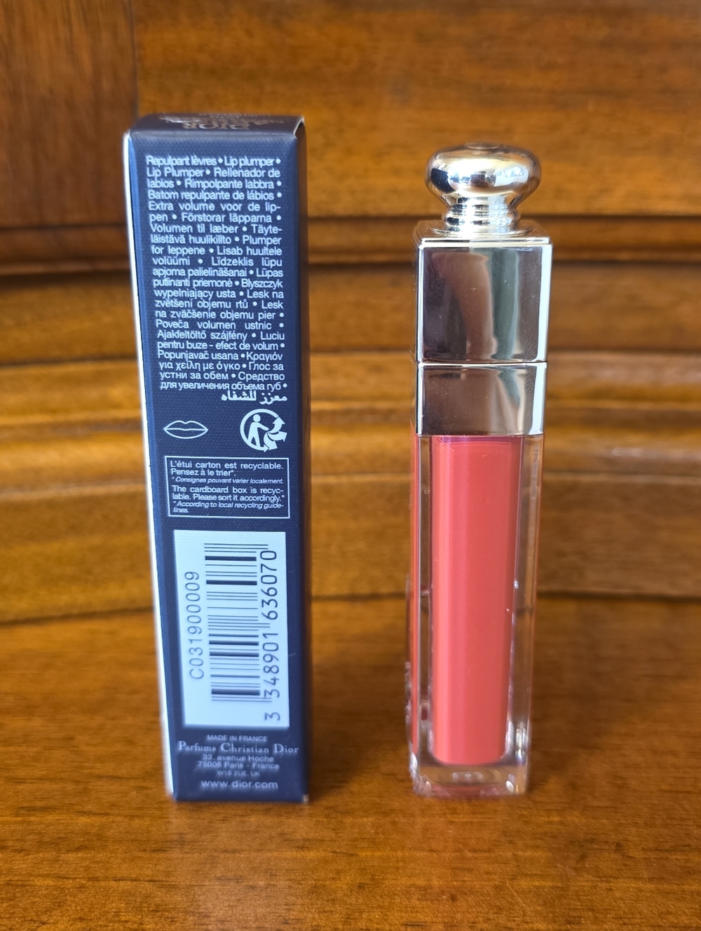 Dior Addict Lip Maximizer In Color 009 Intense Rosewood--NIB - Picture 2 of 3